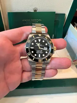 ROLEX 126613 41MM 18K GOLD/ STEEL OYSTER PERPETUAL SUBMARINER DATE CERAMIC 2023