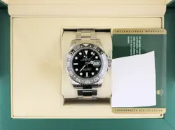 2013 ROLEX GMT-MASTER II 116710 BLACK DIAL SS OYSTER WITH PAPERS 40MM