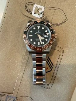 AND BROWN BEZEL