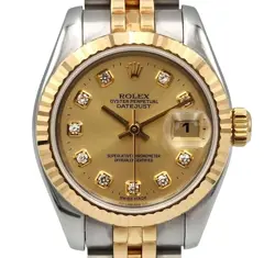 ROLEX DATEJUST DIAMOND COMBI WATCH 179173 7611338899 135832802