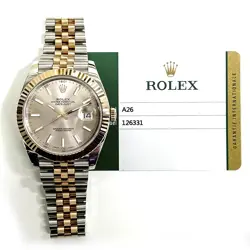 2019 ROLEX DATEJUST 41, 126331, STEEL & GOLD, SUNDUST DIAL, JUBILEE BRACELET,...
