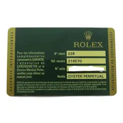 ROLEX EXPLORER II AUTOMATIC WATCH 216570 STAINLESS STEEL BLACK