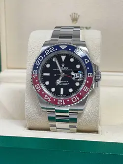 ROLEX GMT MASTER II PEPSI 126710BLRO 2021 MINT