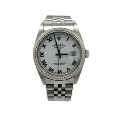 ROLEX DATEJUST WATCH REFERENCE 16234 2004 BOX AND PAPERS