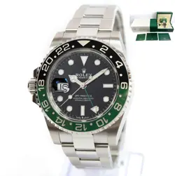 2025 ROLEX GMT-MASTER II SPRITE 126720VTNR 40MM BLACK OYSTER BOX PAPERS