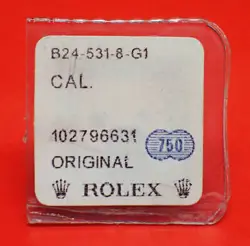 ROLEX 531 8 PACKAGE GOLD CROWN 5.3MM DATEJUST 80298 80318 81298 81318 1