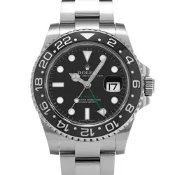 USED ROLEX GMT-MASTER II 116710LN BLACK CASE SIZE 40×40MM MEN'S WATCH #512020