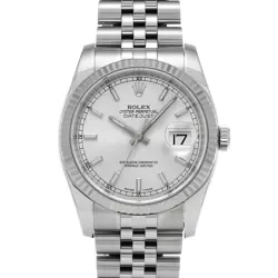 USED ROLEX DATEJUST 116234 GRAY CASE SIZE 36×36MM MEN'S WATCH #535520