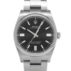 USED ROLEX OYSTER PERPETUAL 36 126000 BLACK MEN'S WATCH #531020