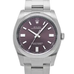 USED ROLEX OYSTER PERPETUAL 36 116000 GRAY MEN'S WATCH #511420