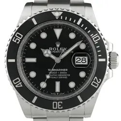 USED ROLEX SUBMARINER DATE 126610LN BLACK CASE SIZE 41MM MEN'S WATCH #512320