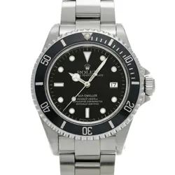 USED ROLEX SEA-DWELLER 16600 BLACK CASE SIZE 40×40MM MEN'S WATCH #523420