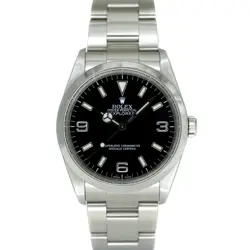 USED ROLEX EXPLORER 1 114270 BLACK CASE SIZE 36.0MM MEN'S WATCH #524220