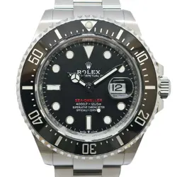 USED ROLEX SEA-DWELLER 126600 BLACK MEN'S WATCH #521820