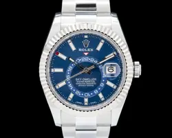 ROLEX 326934 SKY-DWELLER SS BLUE DIAL