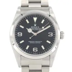 AUTHENTIC ROLEX EXPLORER 1 14270 SS AUTOMATIC #U  #270-004-025-1971