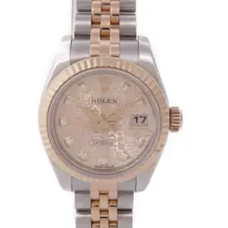 ROLEX DATEJUST 26MM 179171G AUTOMATIC WATCH DIAMOND STAINLESS STEEL 18K GOLD