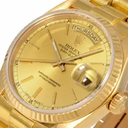 ROLEX 18038 DAY-DATE K18YG MEN'S #GP013
