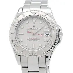ROLEX BOYS' YACHT-MASTER ROLESIUM 168622 A PT/SS AUTOMATIC #CS187