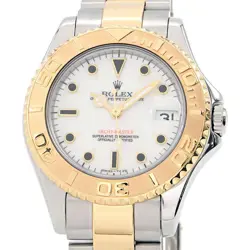ROLEX BOYS' YACHT-MASTER 68623 T K18YG/SS AUTOMATIC #CS167