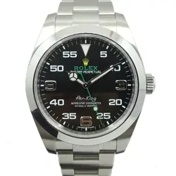 ROLEX AIR-KING 116900 RANDOM BLACK SS MEN'S WATCH AUTOMATIC 2021 USED