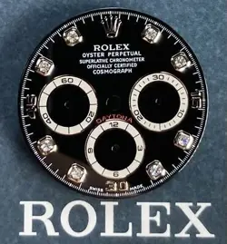 DAYTONA 16509 16519 8P DIAMOND BLACK DIAL ROLEX
