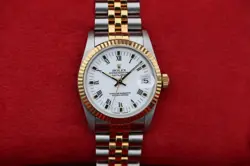 ROLEX 68273 WHITE DATEJUST 31MM 1987