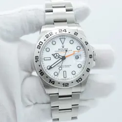 ROLEX EXPLORER II STEEL 42MM WHITE DIAL REF: 226570 B&P 2022