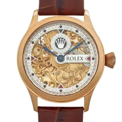 MARRIAGE WATCH ROLEX 42MM MEN WITH POCKET ARRANGEMENT ANTIQUE 1948