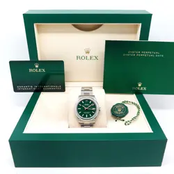 Rolex 277200 Oyster Perpetual 31 with Green Dial