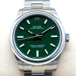 Rolex 277200 Oyster Perpetual 31 with Green Dial