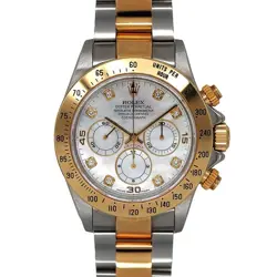 ROLEX COSMOGRAPH DAYTONA 16523NG WHITE SHELL DIAL AUTOMATIC 40MM MEN'S WATCH