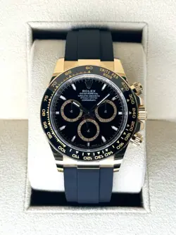 NEW 2025 ROLEX DAYTONA 40MM 126518LN YELLOW GOLD BLACK DIAL