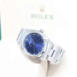 ROLEX 31MM BLUE STICKS OYSTER PERPETUAL REF: 67480 (U SERIES)
