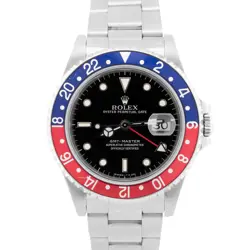 2022 RSC ROLEX GMT-MASTER PEPSI BLUE RED STAINLESS OYSTER STEEL 40MM 16700 BOX