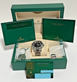 ROLEX GMT MASTER II BRUCE WAYNE BLACK/GRAY OYSTER 126710GRNR JAN 2025 SET NEW