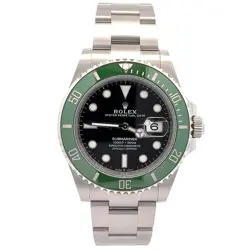 ROLEX 2024 SUBMARINER 126610LV GREEN BEZEL 41MM WATCH W/ BOX AND PAPERS