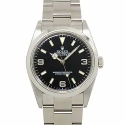 ROLEX EXPLORER 1 114270 SERIAL Y AUTOMATIC BLACK DIAL MENS WATCH 90276278