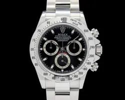 ROLEX DAYTONA 116520 SS BLACK DIAL