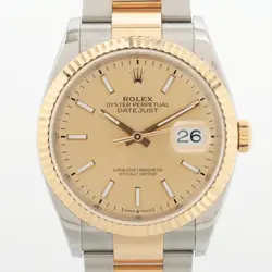 ROLEX DATEJUST 126233 SS×YG SS×YG AT CHAMPAGNE-FACE