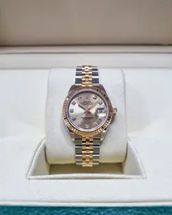 ROLEX DATEJUST AUTOMATIC GOLD 28MM SS JUBILEE BRACELET 279173