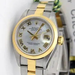 LADY-DATEJUST GOLD MOTHER