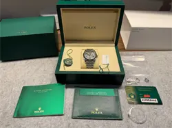 ROLEX DATEJUST 41 2025 WIMBLEDON STAINLESS STEEL FLUTED JUBILEE BRACELET