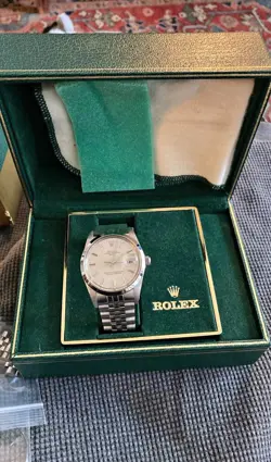 ROLEX OYSTER PERPETUAL MINT AUTOMATIC WRISTWATCH