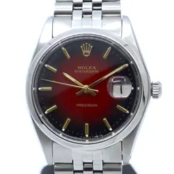 USED MADE IN 1970 ROLEX OYSTERDATE PRECISION 6694 HAND WOUND CALENDAR OH VINT