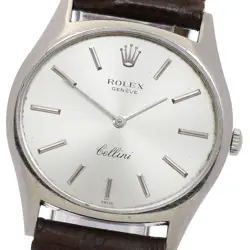ROLEX 3806 CELLINI K18WG CAL.1600 HAND WOUND 873166 USED