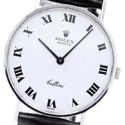 ROLEX 3833 CELLINI K18WG CAL.1600 HAND WOUND 835559 USED
