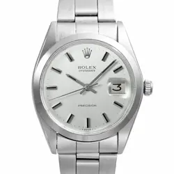 ROLEX OYSTER DATE ONYX HANDS CIRCA 1972 REF. 6694 ANTIQUE WATCH
