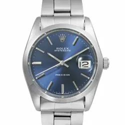 C. 1972 ROLEX OYSTER DATE LATER DIAL WITH BOX REF.6694 ANTIQUE WATCH