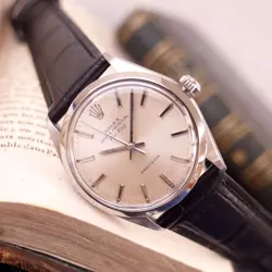 ROLEX 5500 OYSTER PERPETUAL AIR KING 1970 SS AT CAL.1520 WATCH ROLEX ANTIQUE OH